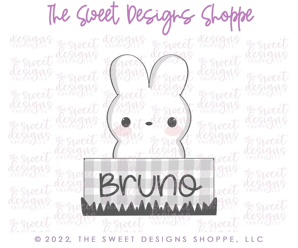 Cookie Cutters - Bunny Marshmallow Plaque - Cookie Cutter - Sweet Designs Shoppe - - ALL, Animal, animal plaque, Animals, Animals and Insects, Bunny, Cookie Cutter, Easter, Easter / Spring, Plaque, Plaques, Promocode