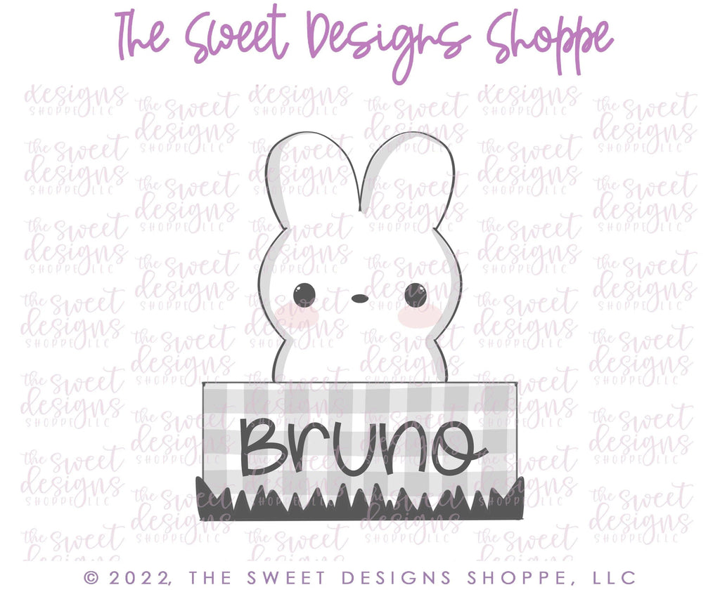 Cookie Cutters - Bunny Marshmallow Plaque - Cookie Cutter - The Sweet Designs Shoppe - - ALL, Animal, animal plaque, Animals, Animals and Insects, Bunny, Cookie Cutter, Easter, Easter / Spring, Plaque, Plaques, Promocode