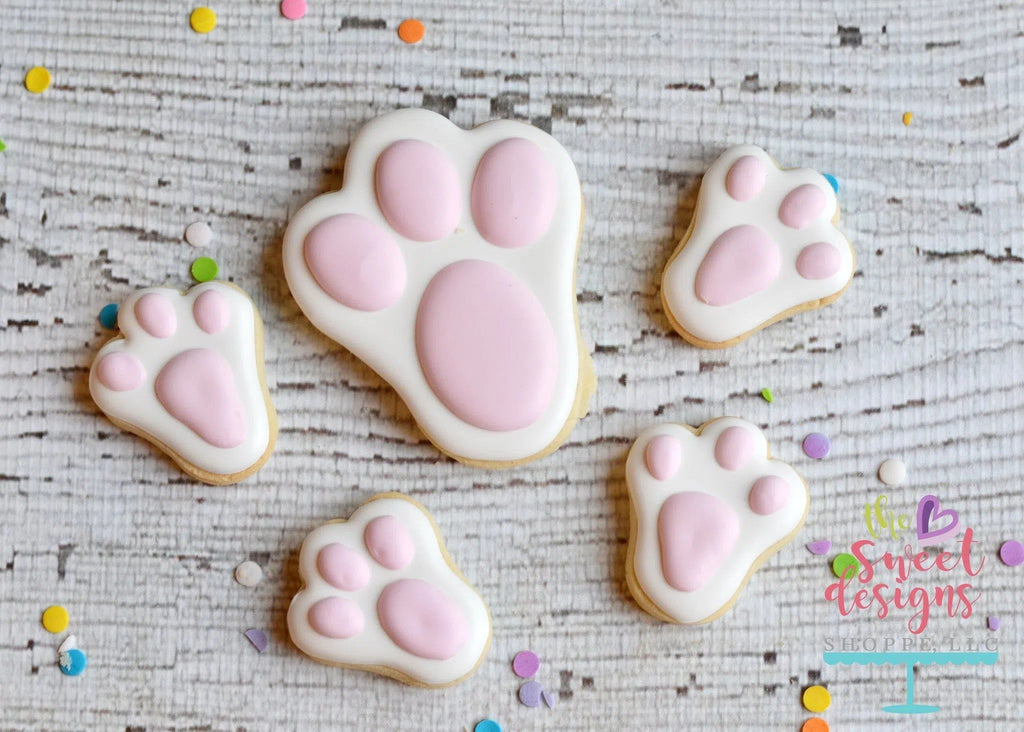 Cookie Cutters - Bunny Paw - Cookie Cutter - The Sweet Designs Shoppe - TSDS - - ALL,Animal,Animals,Cookie Cutter,Easter / Spring,Promocode
