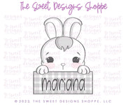 Cookie Cutters - Bunny Plaques by Lady Milkstache Set - Set of 2 - Cookie Cutters - The Sweet Designs Shoppe - TSDS - - ALL,bunny,Cookie Cutter,Easter,Easter / Spring,Lady Milk Stache,Lady MilkStache,LadyMilkStache,Mini Sets,Promocode,regular sets,set