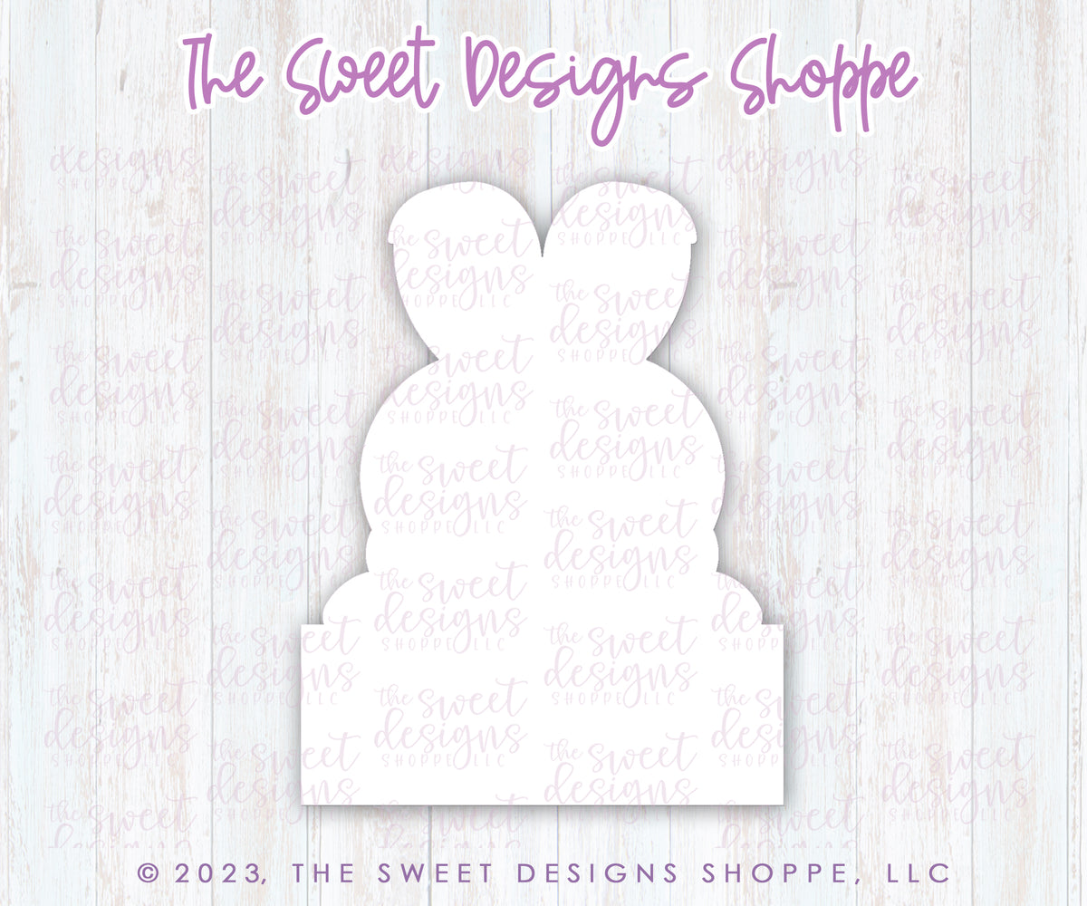 Cookie Cutters - Bunny Plaques by Lady Milkstache Set - Set of 2 - Cookie Cutters - The Sweet Designs Shoppe - TSDS - - ALL,bunny,Cookie Cutter,Easter,Easter / Spring,Lady Milk Stache,Lady MilkStache,LadyMilkStache,Mini Sets,Promocode,regular sets,set