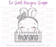 Cookie Cutters - Bunny Plaques by Lady Milkstache Set - Set of 2 - Cookie Cutters - The Sweet Designs Shoppe - TSDS - - ALL,bunny,Cookie Cutter,Easter,Easter / Spring,Lady Milk Stache,Lady MilkStache,LadyMilkStache,Mini Sets,Promocode,regular sets,set