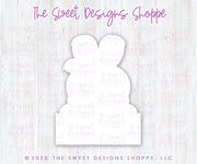 Cookie Cutters - Bunny Plaques by Lady Milkstache Set - Set of 2 - Cookie Cutters - The Sweet Designs Shoppe - TSDS - - ALL,bunny,Cookie Cutter,Easter,Easter / Spring,Lady Milk Stache,Lady MilkStache,LadyMilkStache,Mini Sets,Promocode,regular sets,set