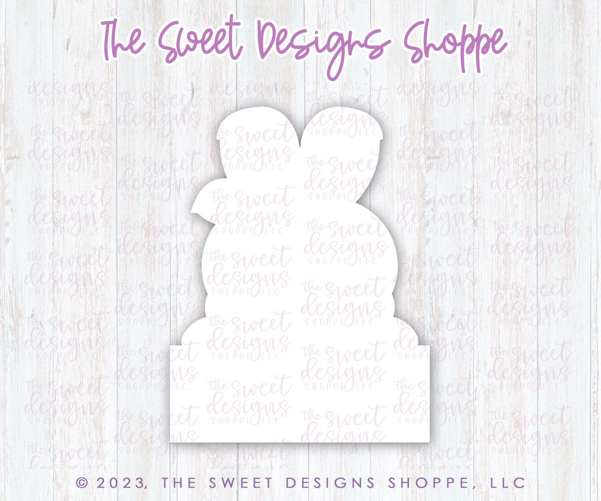 Cookie Cutters - Bunny Plaques by Lady Milkstache Set - Set of 2 - Cookie Cutters - The Sweet Designs Shoppe - TSDS - - ALL,bunny,Cookie Cutter,Easter,Easter / Spring,Lady Milk Stache,Lady MilkStache,LadyMilkStache,Mini Sets,Promocode,regular sets,set