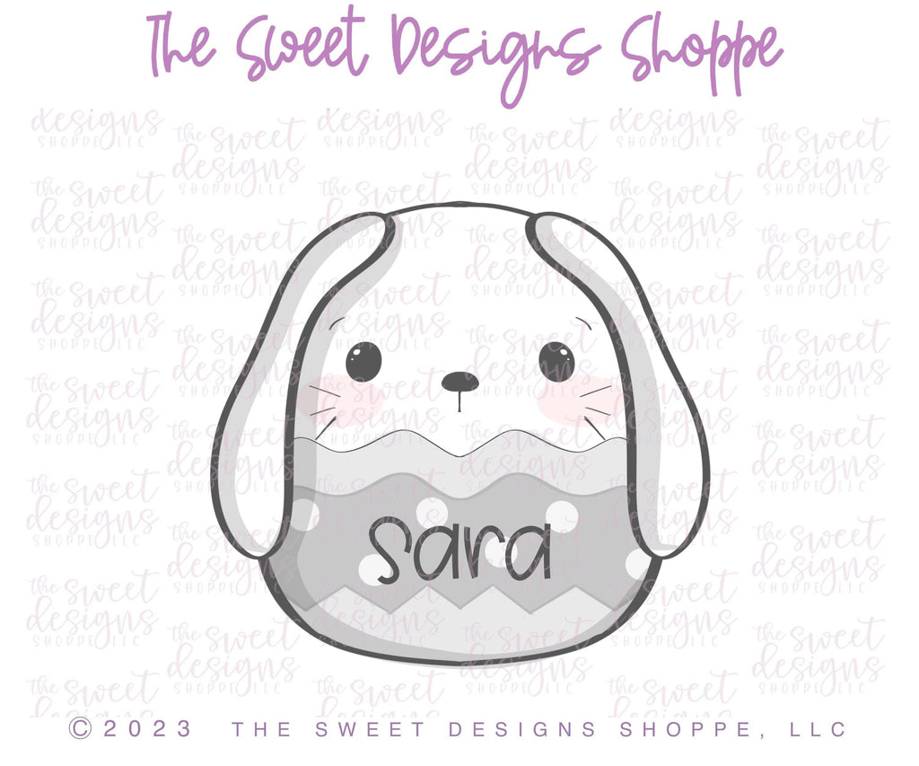 Cookie Cutters - Bunny Plush - Cookie Cutter - The Sweet Designs Shoppe - TSDS - - ALL,Animal,Animals,Animals and Insects,Baby / Kids,baby toys,Cookie Cutter,Easter,Easter / Spring,kid,kids,Plush,Promocode,STL,toy,toys