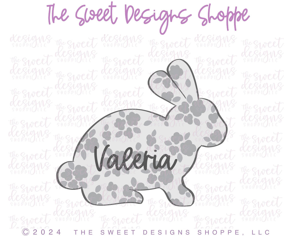 Cookie Cutters - Bunny Silhouette - Cookie Cutter - Sweet Designs Shoppe - - ALL, Animal, Animals, Animals and Insects, Bunny, Cookie Cutter, easter, Easter / Spring, Promocode, silhouette