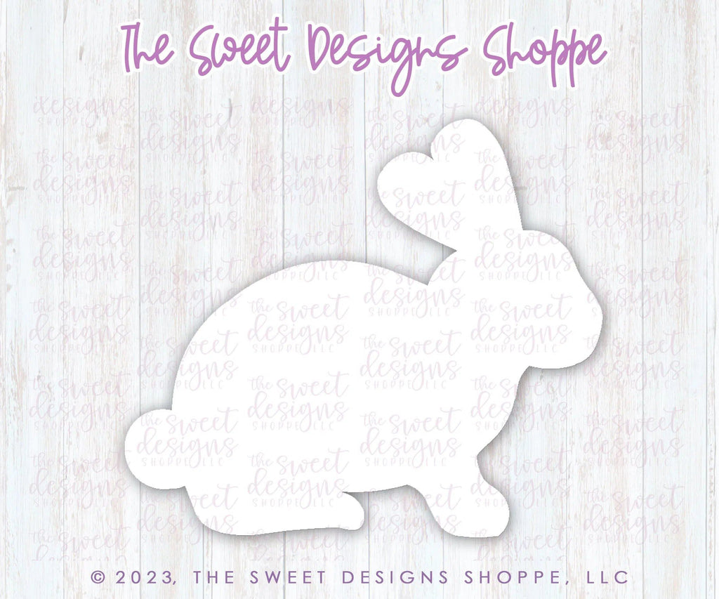 Cookie Cutters - Bunny Silhouette - Cookie Cutter - The Sweet Designs Shoppe - - ALL, Animal, Animals, Animals and Insects, Bunny, Cookie Cutter, easter, Easter / Spring, Promocode, silhouette