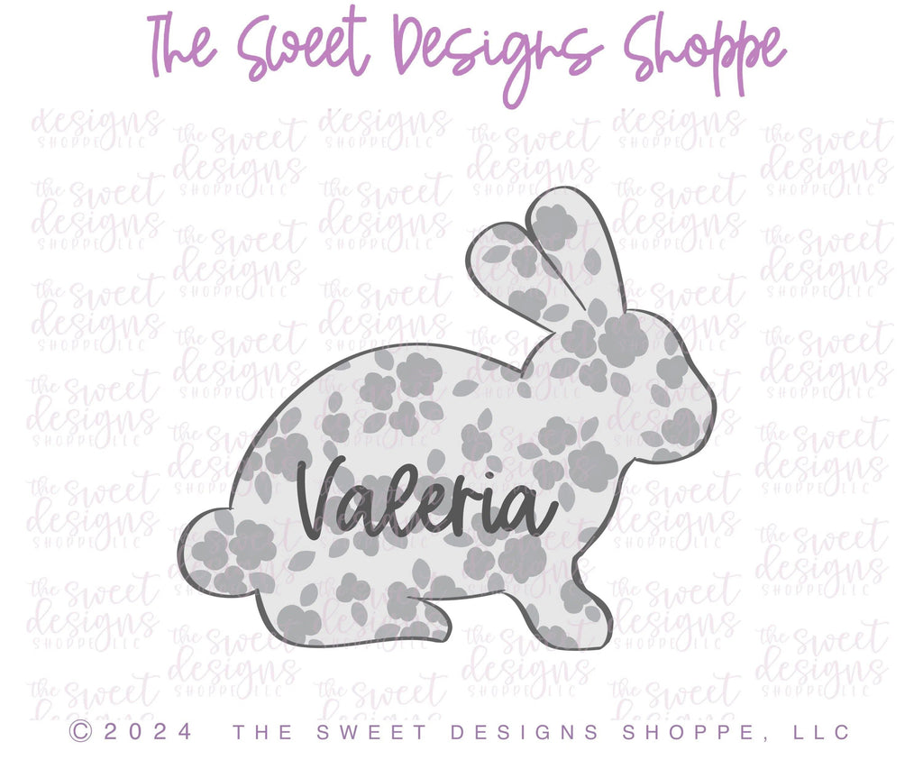 Cookie Cutters - Bunny Silhouette - Cookie Cutter - The Sweet Designs Shoppe - - ALL, Animal, Animals, Animals and Insects, Bunny, Cookie Cutter, easter, Easter / Spring, Promocode, silhouette