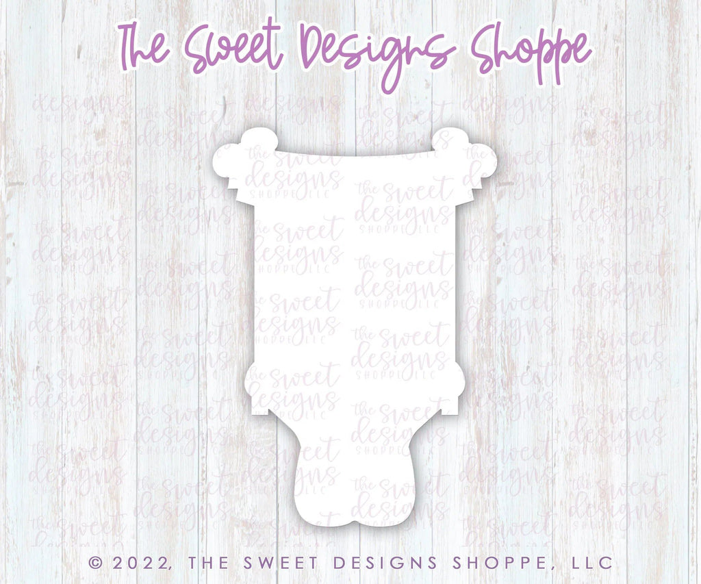 Cookie Cutters - Bunny with Banner - Cookie Cutter - The Sweet Designs Shoppe - TSDS - - ALL,Animal,Animals,Animals and Insects,Cookie Cutter,easter,Easter / Spring,Promocode,STL