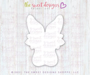 Cookie Cutters - Bunny with Crown - Cookie Cutter - The Sweet Designs Shoppe - TSDS - - ALL,Andi Kirkegaard,Animal,Animals,Animals and Insects,Cookie Cutter,easter,Easter / Spring,Kirkie,online,online class,Promocode,STL