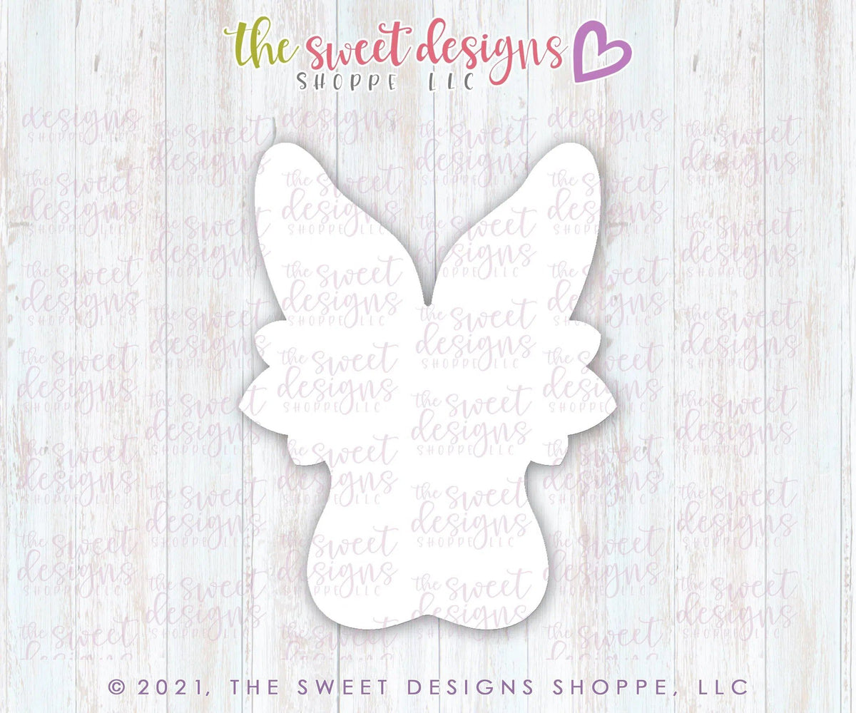 Cookie Cutters - Bunny with Crown - Cookie Cutter - The Sweet Designs Shoppe - TSDS - - ALL,Andi Kirkegaard,Animal,Animals,Animals and Insects,Cookie Cutter,easter,Easter / Spring,Kirkie,online,online class,Promocode,STL