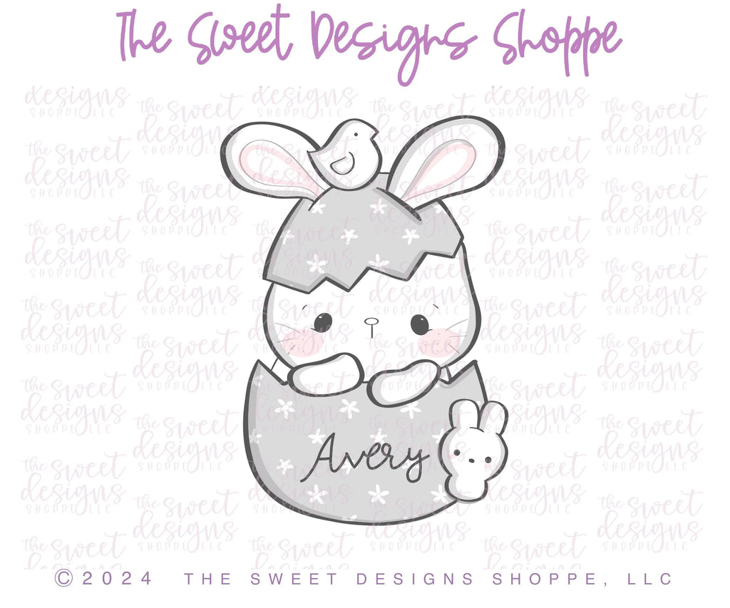 Cookie Cutters - Bunny with Marshmallows- Cookie Cutter - Sweet Designs Shoppe - - ALL, Animal, Cookie Cutter, Easter, Easter / Spring, Food, Food & Beverages, Promocode, Sweet, Sweets