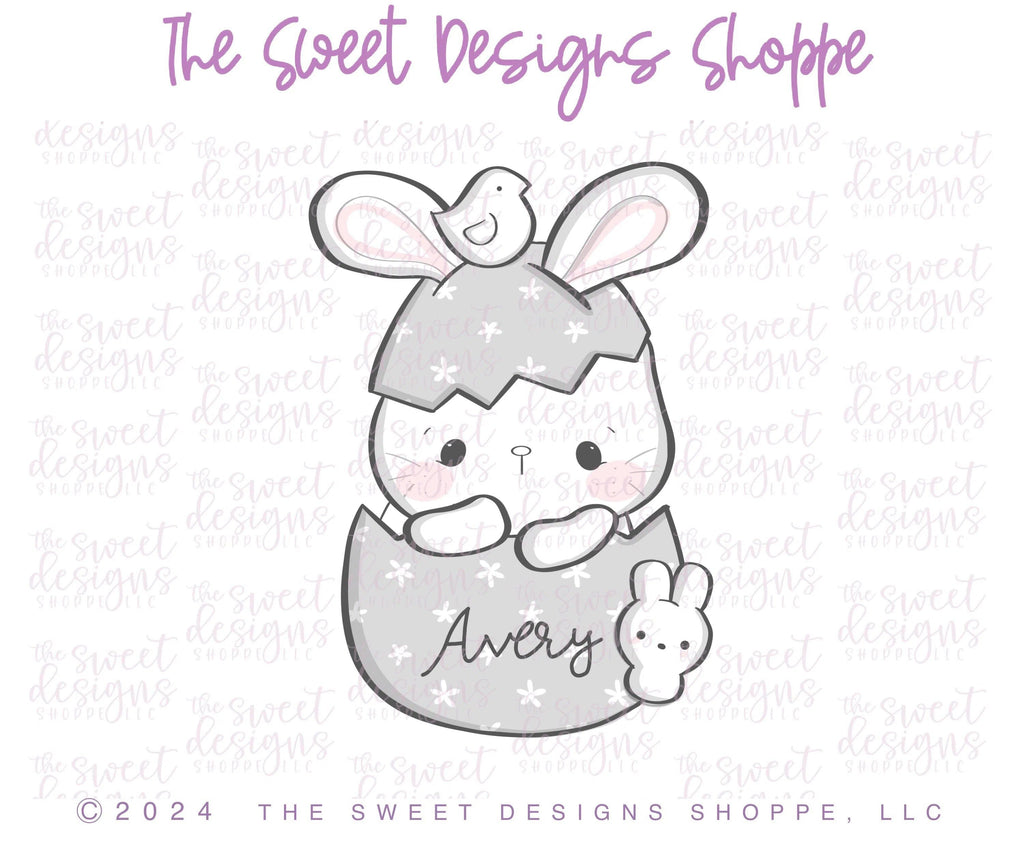 Cookie Cutters - Bunny with Marshmallows- Cookie Cutter - The Sweet Designs Shoppe - - ALL, Animal, Cookie Cutter, Easter, Easter / Spring, Food, Food & Beverages, Promocode, Sweet, Sweets