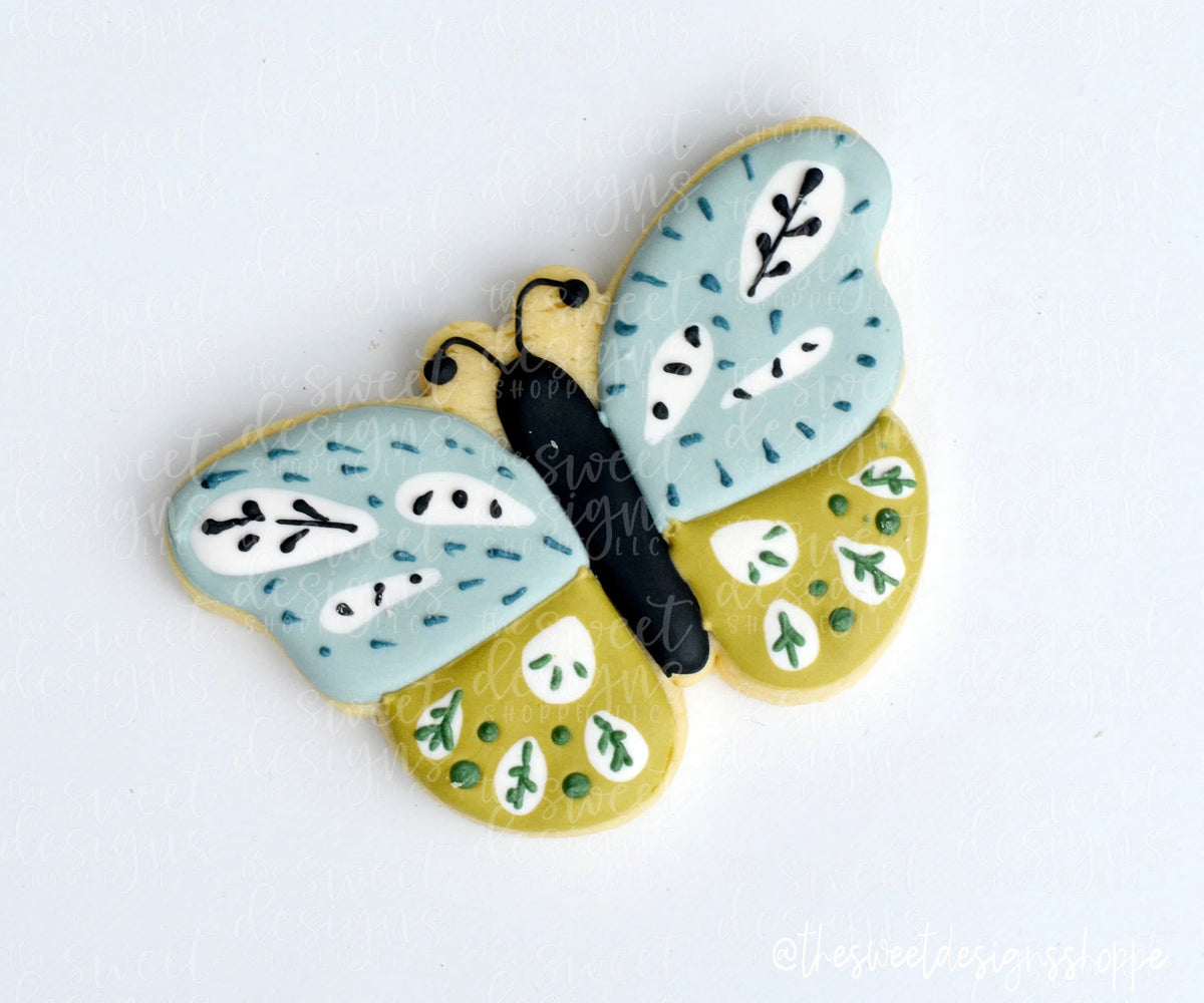 Cookie Cutters - Butterfly A - Cookie Cutter - The Sweet Designs Shoppe - TSDS - - ALL,Animal,Animals,Animals and Insects,Cookie Cutter,Easter,Easter / Spring,insect,Insects,MOM,mother,mothers DAY,Nature,Promocode,Spring,STL,Summer