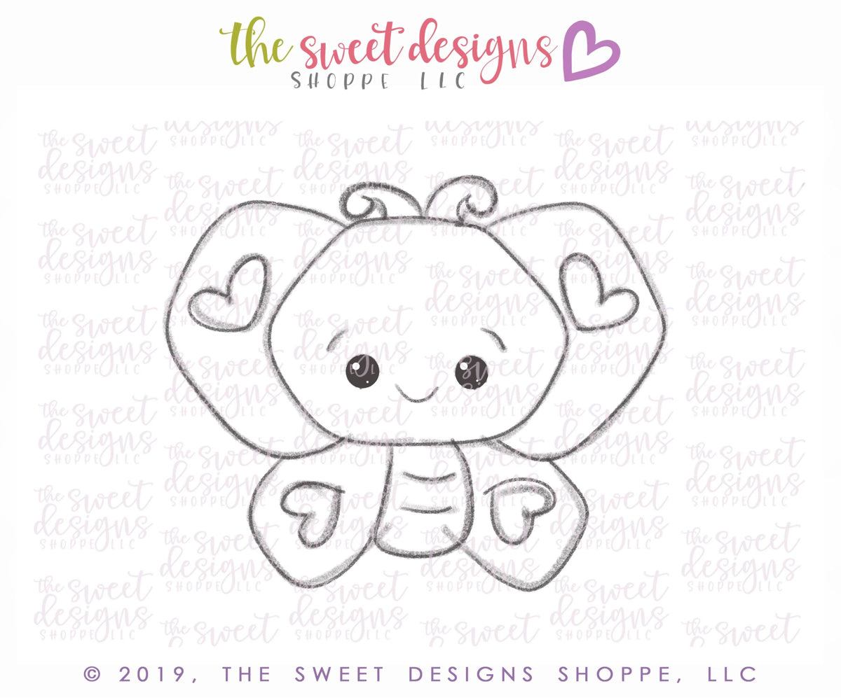Cookie Cutters - Butterfly - Cookie Cutter - The Sweet Designs Shoppe - TSDS - - ALL,Animal,Animals,Animals and Insects,Cookie Cutter,Easter,Easter / Spring,insect,Insects,Nature,Promocode,Spring,STL,Summer