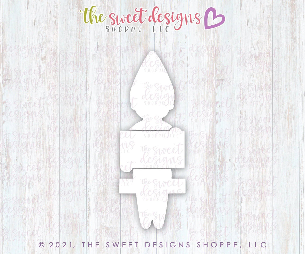 Cookie Cutters - BYO Boy Elf with Plaque - Set of 3 - Cookie Cutters - The Sweet Designs Shoppe - TSDS - - ALL,Christmas,Christmas / Winter,Christmas Cookies,Cookie Cutter,Promocode,R,regular sets,Set,sets,STL