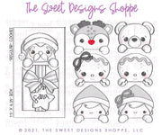 Cookie Cutters - BYO Christmas Characters Two Piece Set - Set of 11 - Cookie Cutter - The Sweet Designs Shoppe - TSDS - - ALL,Bear,Bear Two Piece Stocking Set,Bottom Coffee Paper Cup Cutter,Bottom Gift Cutter,Bottom Mug Cutter,Christmas,Christmas / Winter,Christmas Cookies,Coffeepapercup020,Cookie Cutter,Elf Boy & Elf Girl Two Piece Stocking Set,Gift016,Ginger bread,Gingerboy,Gingerboy Two Piece Stocking Set,Gingerbread,Gingergirl,Gingergirl Two Piece Stocking Set,mug,Mug023,mugs,Promocode,regular sets,Rud