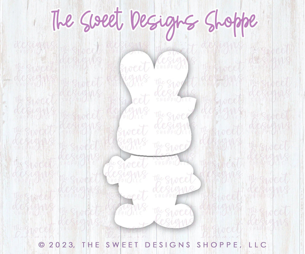 Cookie Cutters - BYO Cute Girl Bunny with Carrot - Set of 2 - Cookie Cutters - The Sweet Designs Shoppe - TSDS - - ALL,Animal,Animals,Animals and Insects,bunny,Cookie Cutter,Easter,Easter / Spring,Mini Sets,Promocode,regular sets,set