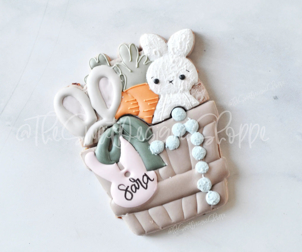 Cookie Cutters - BYO Easter Basket Set - Cookie Cutters for Box 7" x 4-3/8" - The Sweet Designs Shoppe - Set of 2 Cutters - Regular Size - ALL, Animal, Animals, Animals and Insects, Cookie Cutter, Easter, Easter / Spring, Promocode, regular sets, set, sets