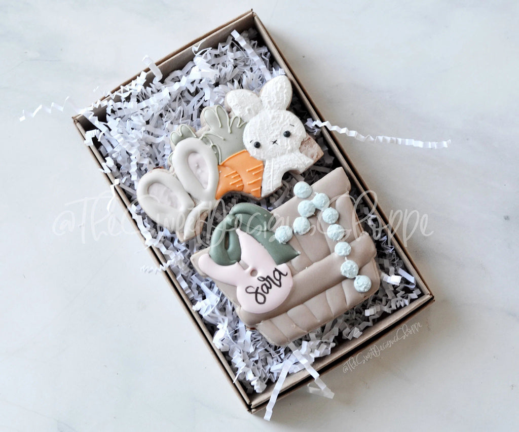 Cookie Cutters - BYO Easter Basket Set - Cookie Cutters for Box 7" x 4-3/8" - The Sweet Designs Shoppe - TSDS - - ALL,Animal,Animals,Animals and Insects,Cookie Cutter,Easter,Easter / Spring,Promocode,regular sets,set,sets