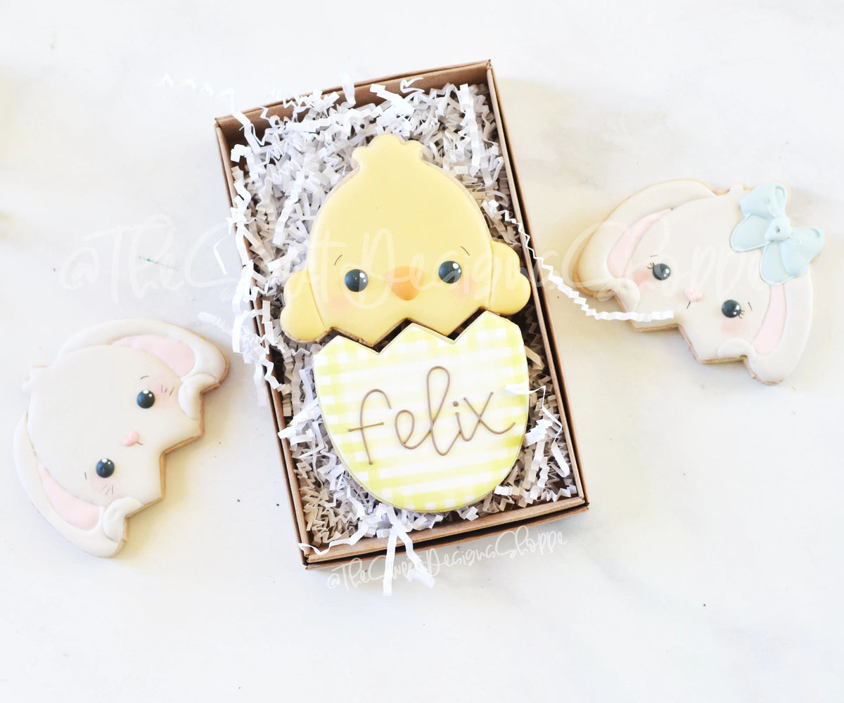 Cookie Cutters - BYO Easter Bunny Eggs and Chick Eggs Set - Cookie Cutters - The Sweet Designs Shoppe - TSDS - - ALL,Animal,Animals,Animals and Insects,Build your own,Cookie Cutter,Easter,Easter / Spring,Promocode,regular sets,set,sets