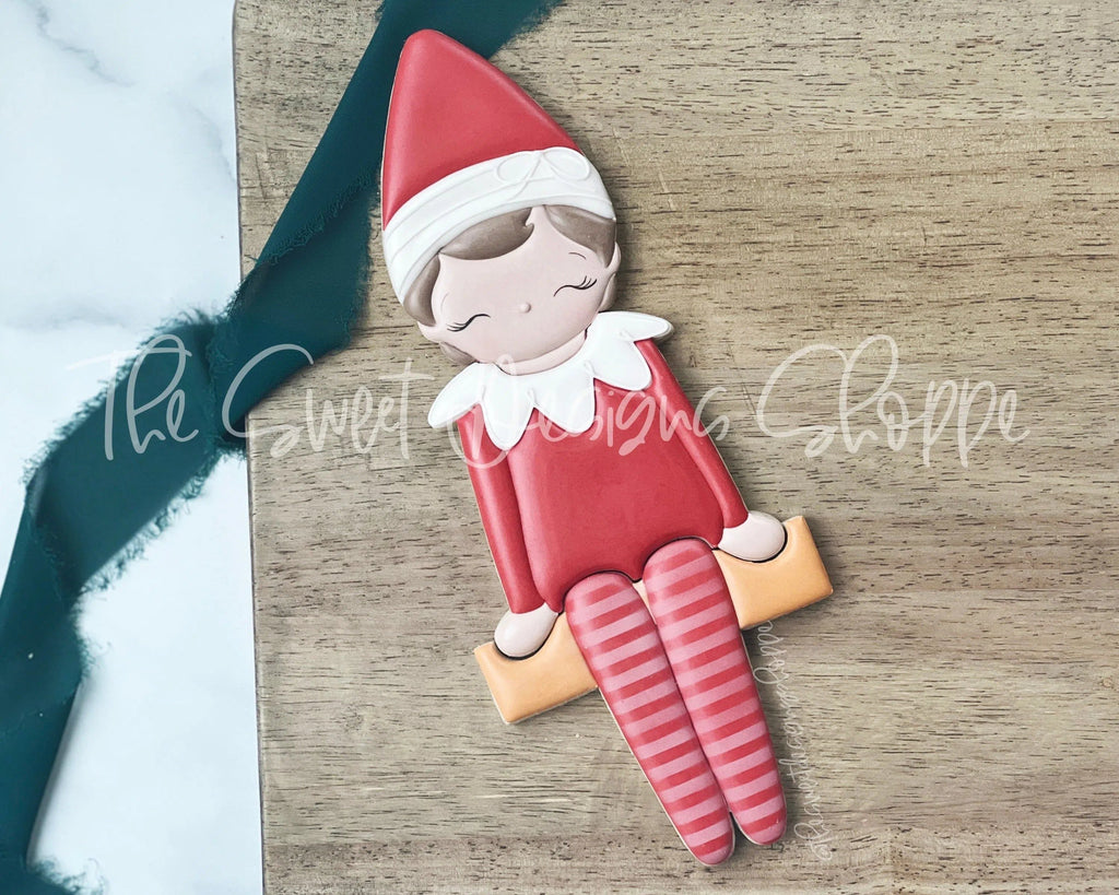 Cookie Cutters - BYO Girl Elf - Set of 3 - Cookie Cutters - The Sweet Designs Shoppe - - ALL, Christmas, Christmas / Winter, Christmas Cookies, Cookie Cutter, Promocode, regular sets, Set, sets