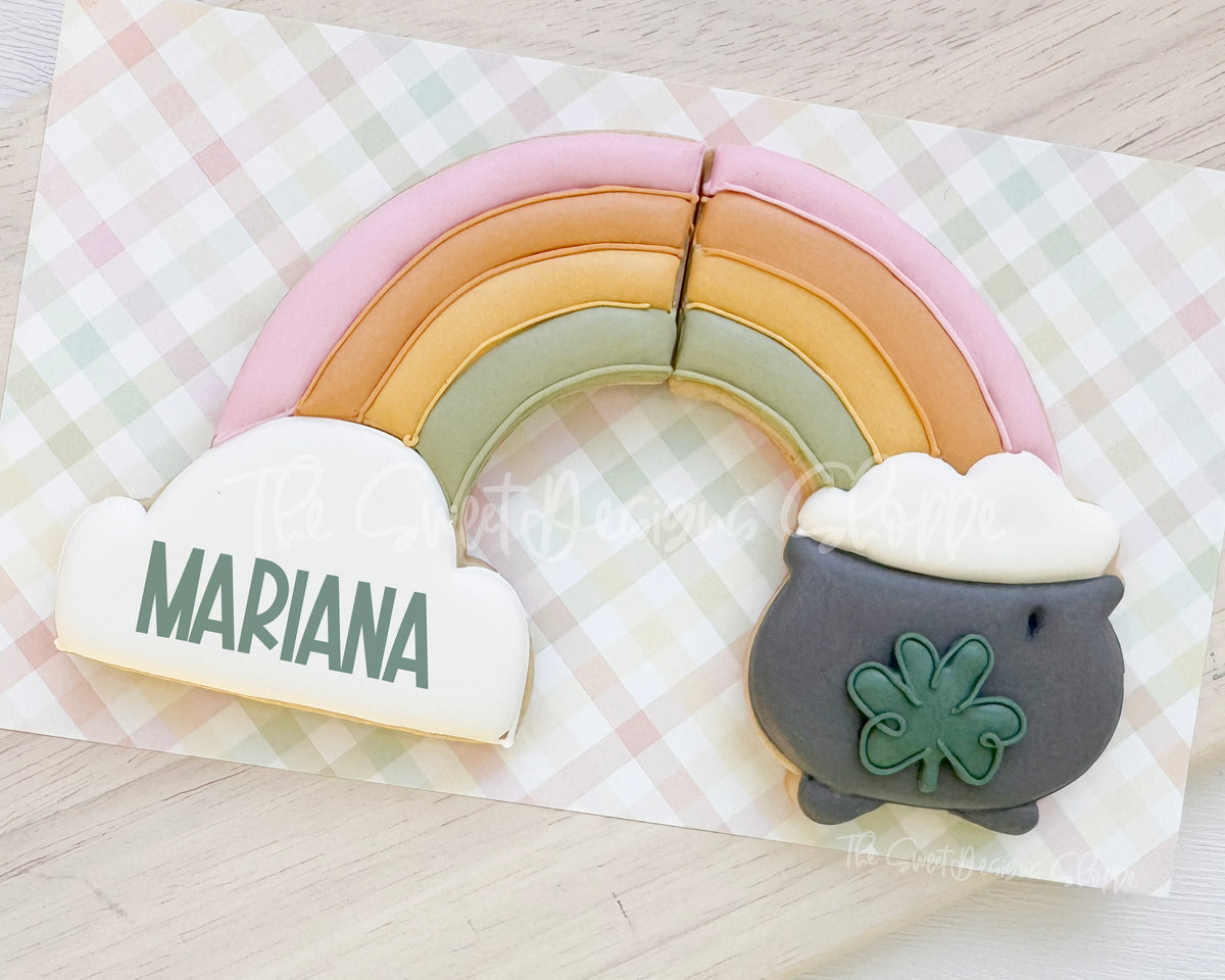 Cookie Cutters - BYO Irish Rainbow Cookie Cutters Set - Set of 2 - Cookie Cutters - The Sweet Designs Shoppe - TSDS - - ALL,Build your own,Cookie Cutter,Promocode,regular sets,set,sets,St paddy,ST PATRICK,St Patrick’s Day,St. Pat,St. Patricks,STL