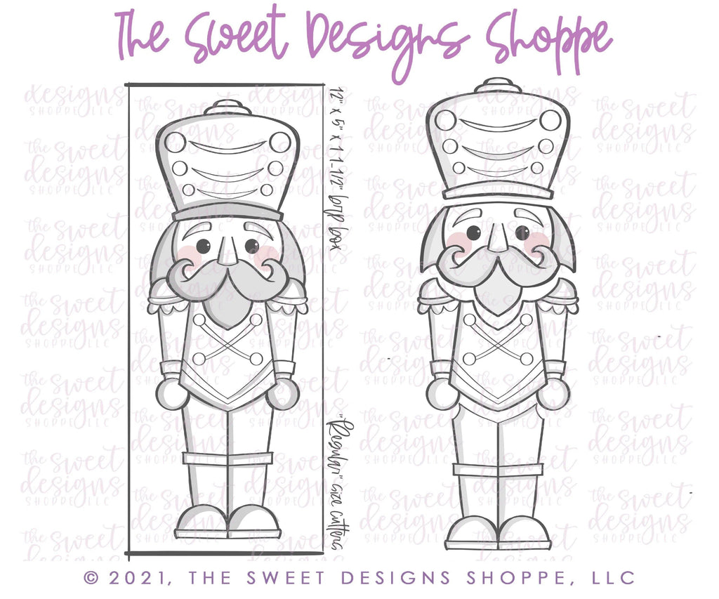 Cookie Cutters - BYO Nutcracker - Set of 4 - Cookie Cutters - The Sweet Designs Shoppe - TSDS - - ALL,Christmas,Christmas / Winter,Christmas Cookies,Cookie Cutter,Promocode,regular sets,Set,sets,STL