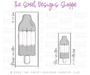 Cookie Cutters - BYO Popsicle - Set of 3 - Cookie Cutters - The Sweet Designs Shoppe - TSDS - - ALL,Birthday,Cookie Cutter,dad,dessert,Father,father's day,Food,Food and Beverage,Food beverages,grandfather,Promocode,regular sets,Set,sets,Summer,Sweet,Sweets