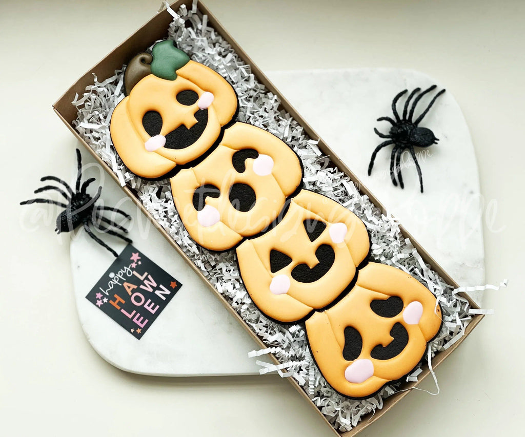 Cookie Cutters - BYO Pumpkin Tower - Set of 2 - Cookie Cutters - The Sweet Designs Shoppe - TSDS - - ALL,Build your own,Cookie Cutter,Fall Halloween,halloween,Halloween / Fall / Thanksgiving,Promocode,regular sets,set,sets,STL