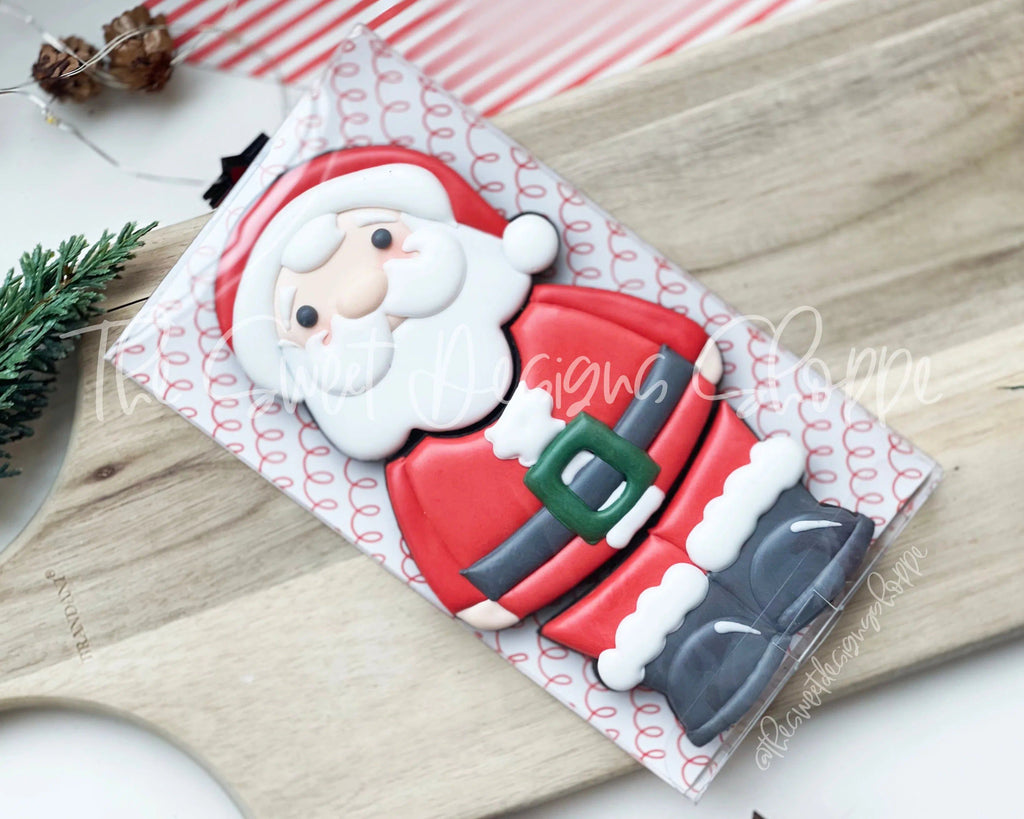 Cookie Cutters - BYO Santa - Set of 3 - Cookie Cutters - The Sweet Designs Shoppe - TSDS - - ALL,Christmas,Christmas / Winter,Christmas Cookies,Cookie Cutter,Promocode,regular sets,Set,sets,STL