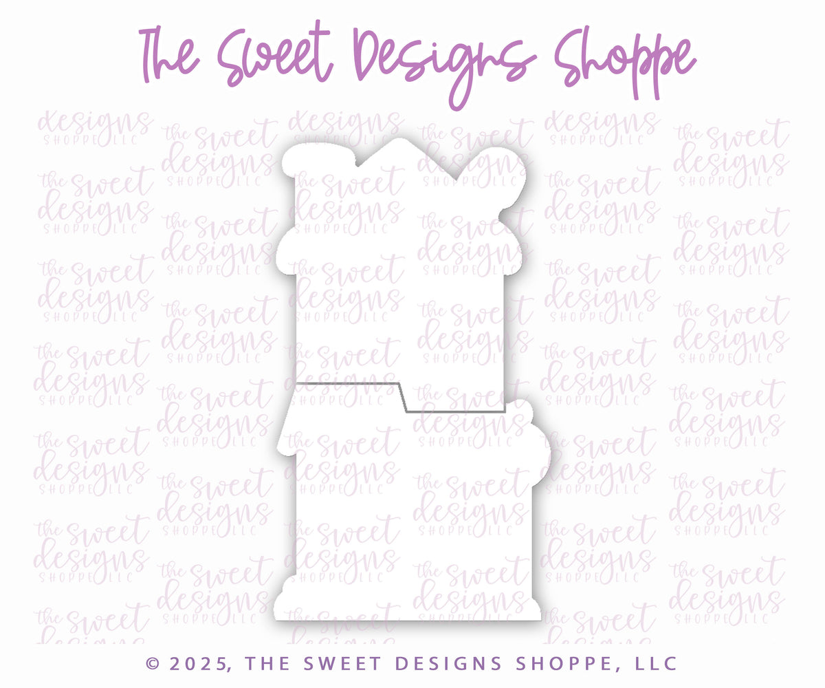 Cookie Cutters - BYO Santa's Workshop Cookie Cutter Set - Set of 2 - Cookie Cutters - The Sweet Designs Shoppe - TSDS - - ALL,Christmas,Christmas / Winter,Christmas Cookies,Cookie Cutter,Promocode,set,STL,toys