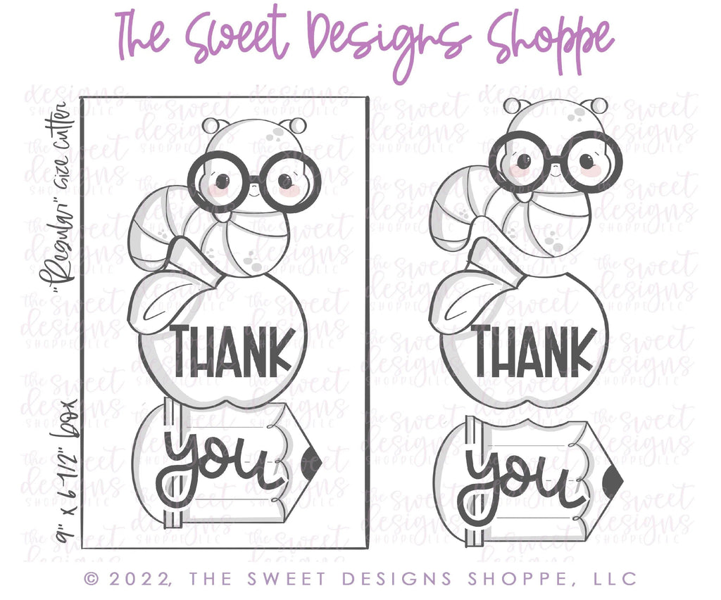 Cookie Cutters - BYO School Supplies Set - Set of 4 - Cookie Cutters - The Sweet Designs Shoppe - TSDS - - ALL,back to school,Build your own,Cookie Cutter,Grad,graduations,Promocode,regular sets,School,School / Graduation,school supplies,set,sets,STL,Teacher,Teacher Appreciation