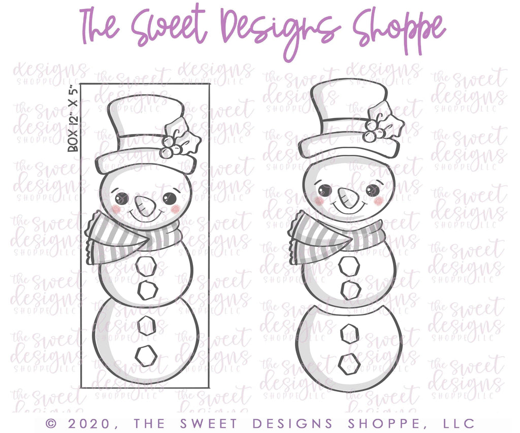 Cookie Cutters - BYO Snowman Set - Cookie Cutters - The Sweet Designs Shoppe - TSDS - - ALL,Build your own,Christmas,Christmas / Winter,Cookie Cutter,Frosty,Promocode,regular sets,set,sets,STL