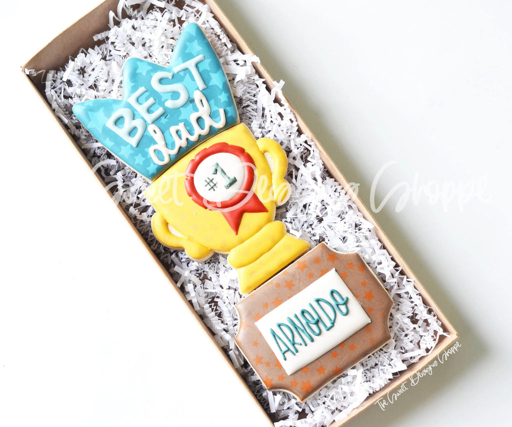 Cookie Cutters - BYO Trophy - Set of 3 - Cookie Cutters - The Sweet Designs Shoppe - TSDS - - ALL,Birthday,Cookie Cutter,dad,Father,father's day,grandfather,mother,Mothers Day,Nurse,Nurse Appreciation,Promocode,regular sets,set,sport,sports,Teacher,Teacher Appreciation