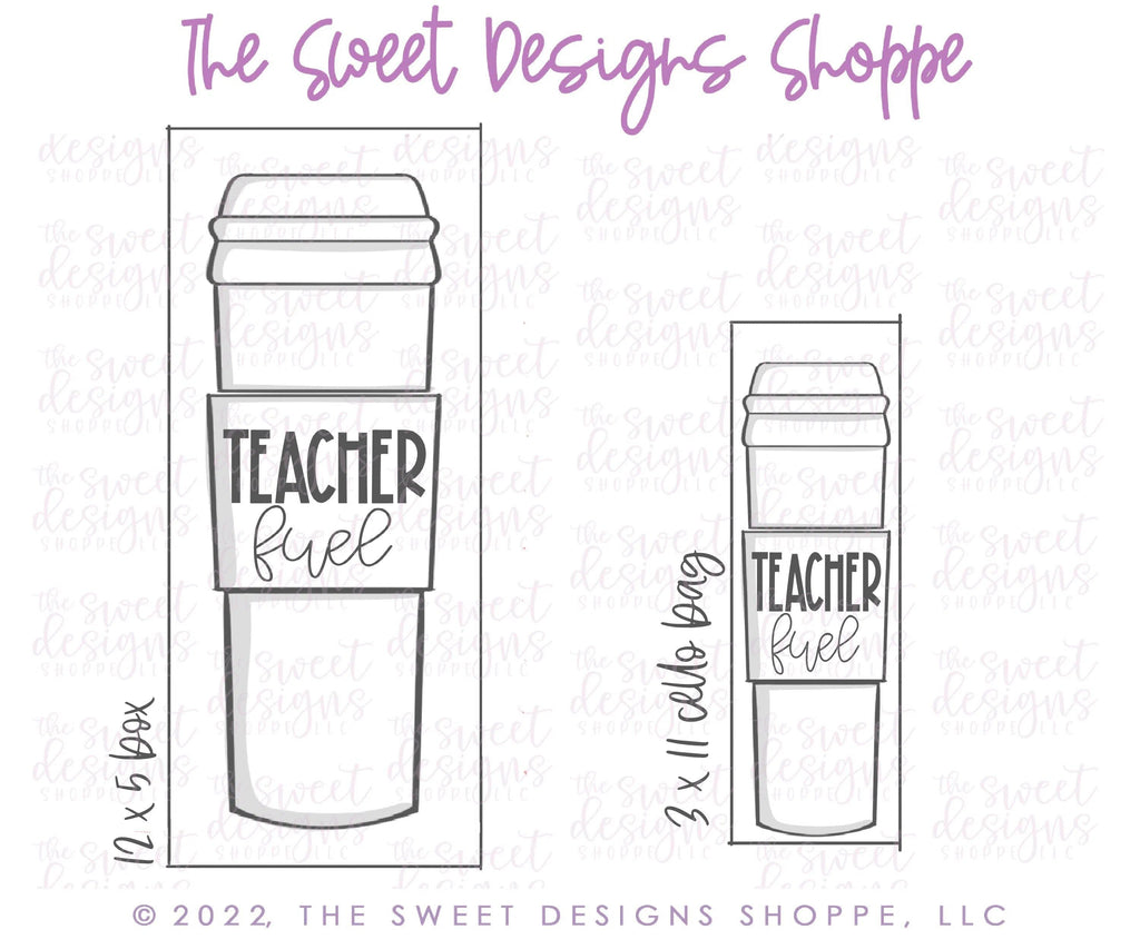 Cookie Cutters - BYO - Venti Coffee - Set of 3 - Cookie Cutters - The Sweet Designs Shoppe - TSDS - - ALL,back to school,Cookie Cutter,Nurse,Nurse Appreciation,Promocode,regular sets,School,School / Graduation,school supplies,set,Teacher,Teacher Appreciation