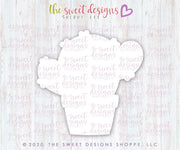 Cookie Cutters - Cactus Balloon Couple - Cookie Cutter - The Sweet Designs Shoppe - TSDS - - ALL,Cookie Cutter,Nature,Promocode,valentines