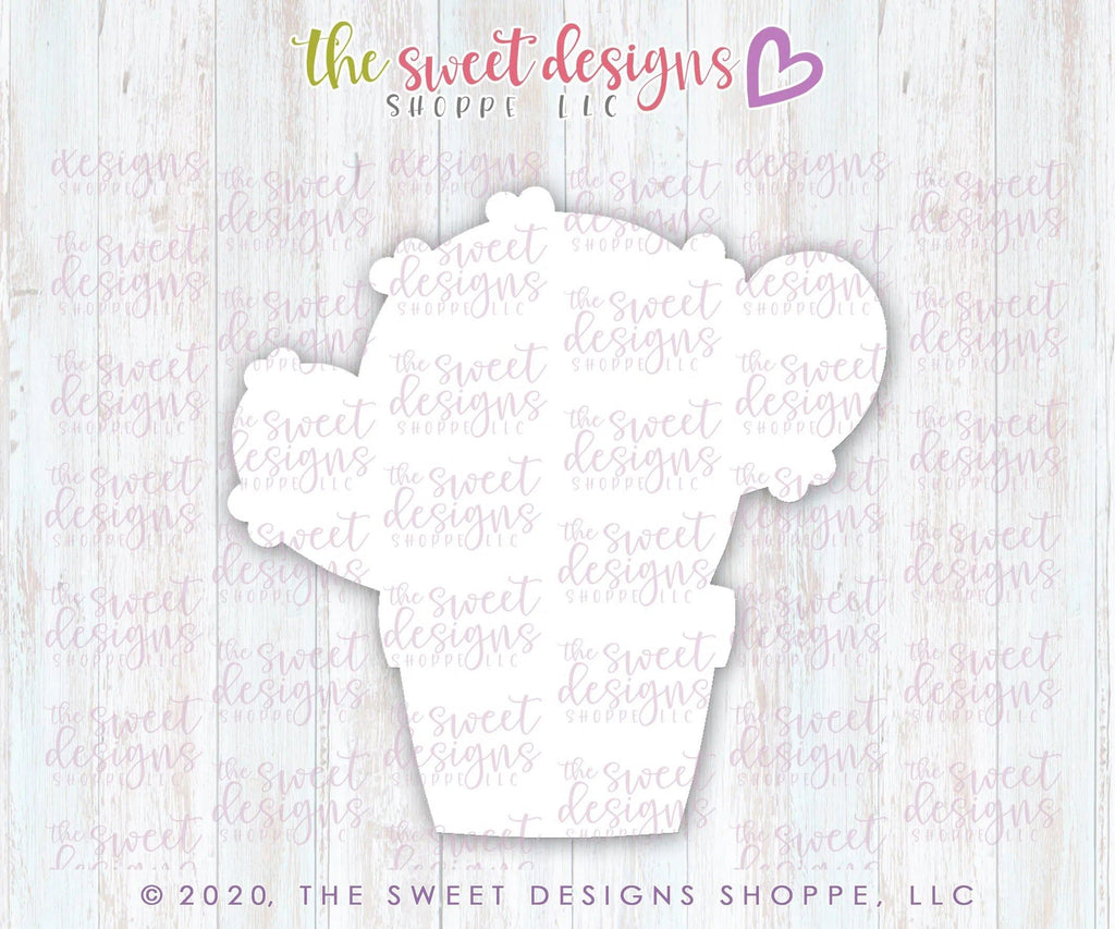 Cookie Cutters - Cactus Balloon Couple - Cookie Cutter - The Sweet Designs Shoppe - TSDS - - ALL,Cookie Cutter,Nature,Promocode,valentines