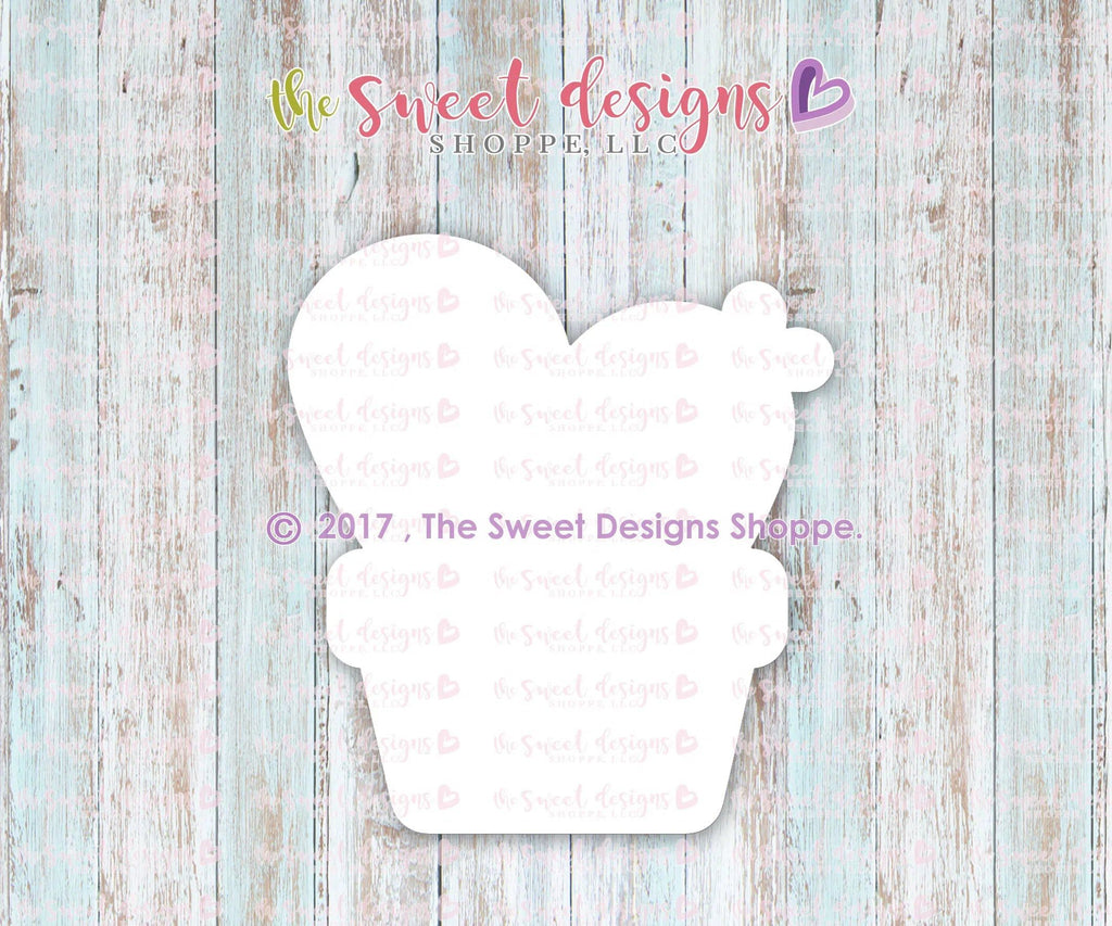 Cookie Cutters - Cactus Couple - Cookie Cutter - The Sweet Designs Shoppe - TSDS - - ALL,Cactus,Christmas,Christmas / Winter,Cookie Cutter,Heart,Hearts,Mexico,nature,Promocode,Trees Leaves and Flowers,Valentine,Valentines,Valentines couples