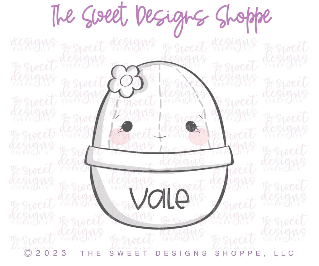 Cookie Cutters - Cactus Plush - Cookie Cutter - The Sweet Designs Shoppe - TSDS - - ALL,Baby / Kids,baby toys,Cactus,Cookie Cutter,kid,kids,Kids / Fantasy,Nature,Plush,Promocode,STL,toy,toys,valentine,valentines