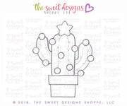 Cookie Cutters - Cactus Tree - Cookie Cutter - The Sweet Designs Shoppe - TSDS - - ALL,Cactus,Christmas / Winter,Cookie Cutter,Mexico,Nature,Promocode,STL,Trees Leaves and Flowers