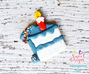 Cookie Cutters - Cake Slice v2 - Cookie Cutter - The Sweet Designs Shoppe - TSDS - - 4th,4th July,4th of July,ALL,Birthday,cone,Cookie Cutter,Cute couple,Food,Food & Beverages,fourth of July,Ice Cream,icecream,Independence,Patriotic,Patriotric,Promocode,STL,USA,valentine,Valentines