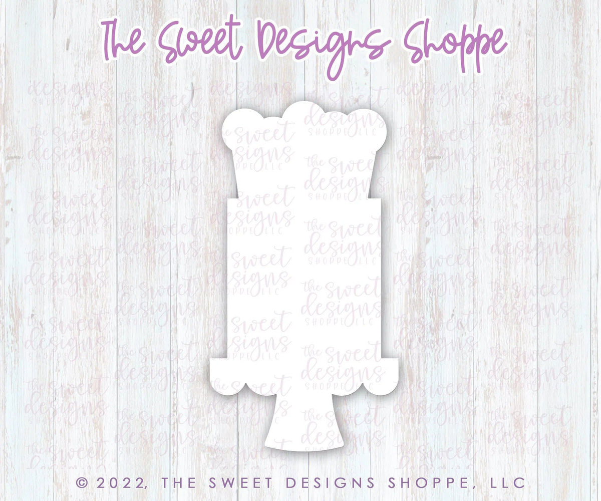 Cookie Cutters - Cake with Candles - Cookie Cutter - The Sweet Designs Shoppe - TSDS - - ALL,Birthday,Cookie Cutter,kid,kids,Promocode,STL,Sweet,Sweets