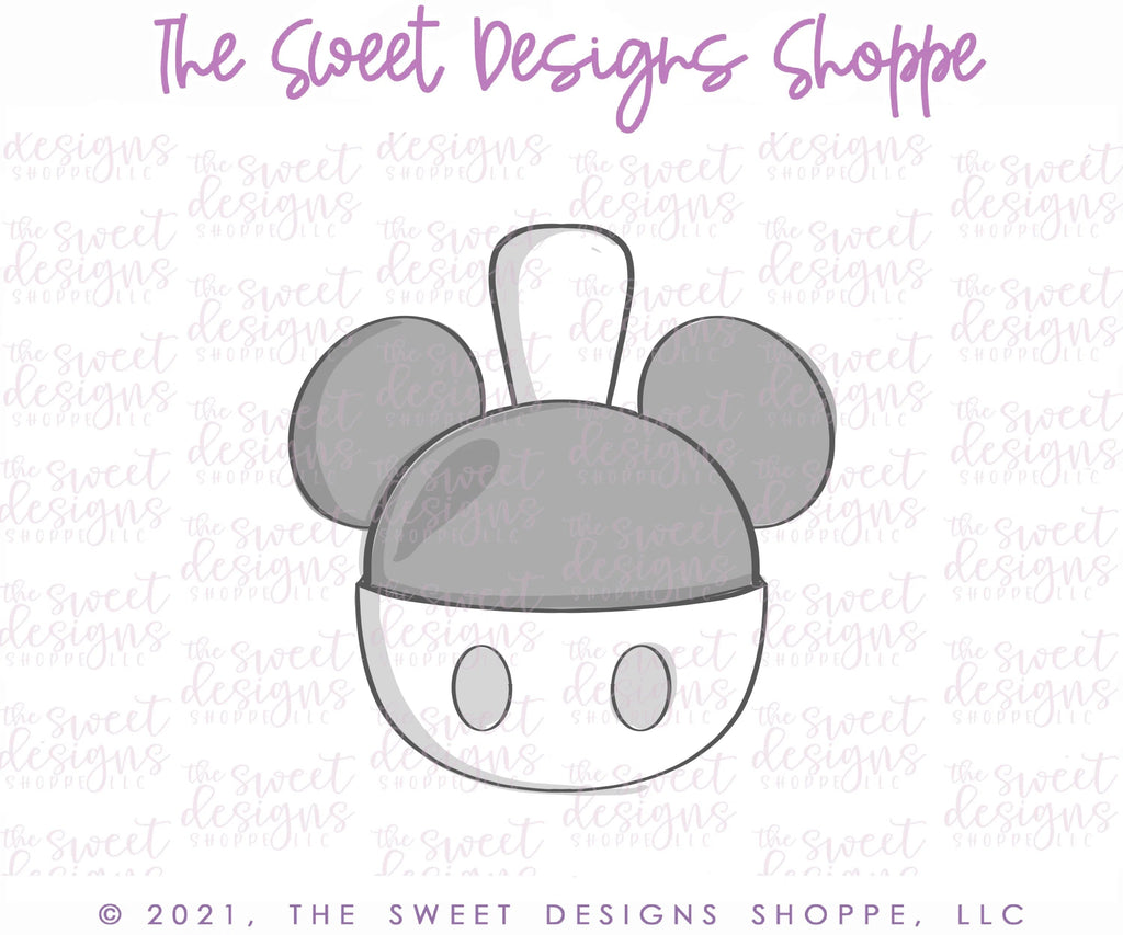 Cookie Cutters - Cakepop Theme Park Snack - Cookie Cutter - Sweet Designs Shoppe - - ALL, Birthday, Cookie Cutter, Food, Food and Beverage, Food beverages, kids, Kids / Fantasy, mouse, Promocode, summer, Sweet, Sweets, Theme Park, Travel