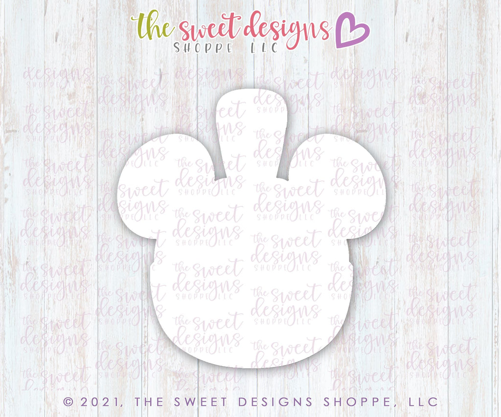 Cookie Cutters - Cakepop Theme Park Snack - Cookie Cutter - The Sweet Designs Shoppe - TSDS - - ALL,Birthday,Cookie Cutter,Food,Food and Beverage,Food beverages,kids,Kids / Fantasy,mouse,Promocode,STL,summer,Sweet,Sweets,Theme Park,Travel