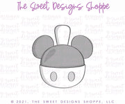 Cookie Cutters - Cakepop Theme Park Snack - Cookie Cutter - The Sweet Designs Shoppe - TSDS - - ALL,Birthday,Cookie Cutter,Food,Food and Beverage,Food beverages,kids,Kids / Fantasy,mouse,Promocode,STL,summer,Sweet,Sweets,Theme Park,Travel