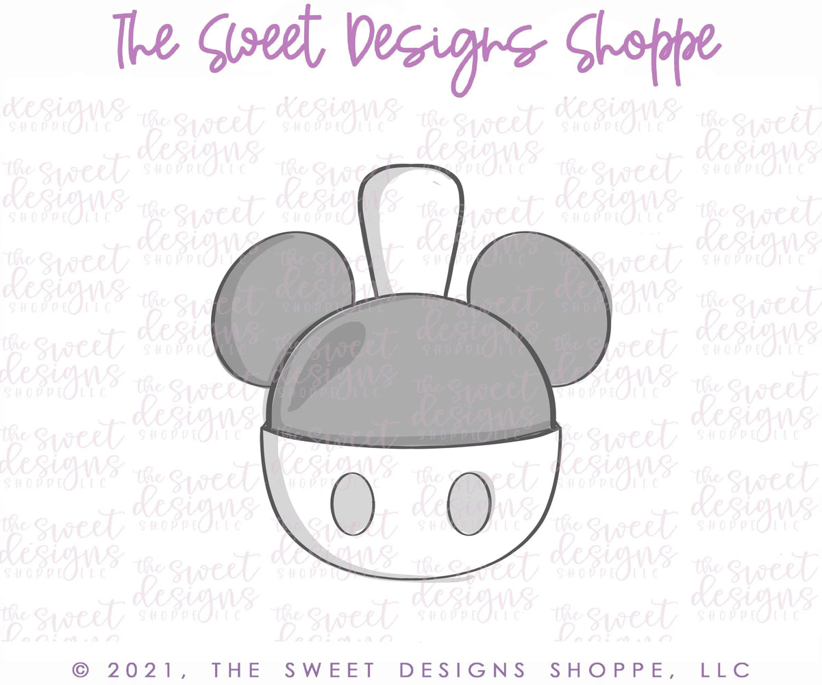 Cookie Cutters - Cakepop Theme Park Snack - Cookie Cutter - The Sweet Designs Shoppe - TSDS - - ALL,Birthday,Cookie Cutter,Food,Food and Beverage,Food beverages,kids,Kids / Fantasy,mouse,Promocode,STL,summer,Sweet,Sweets,Theme Park,Travel