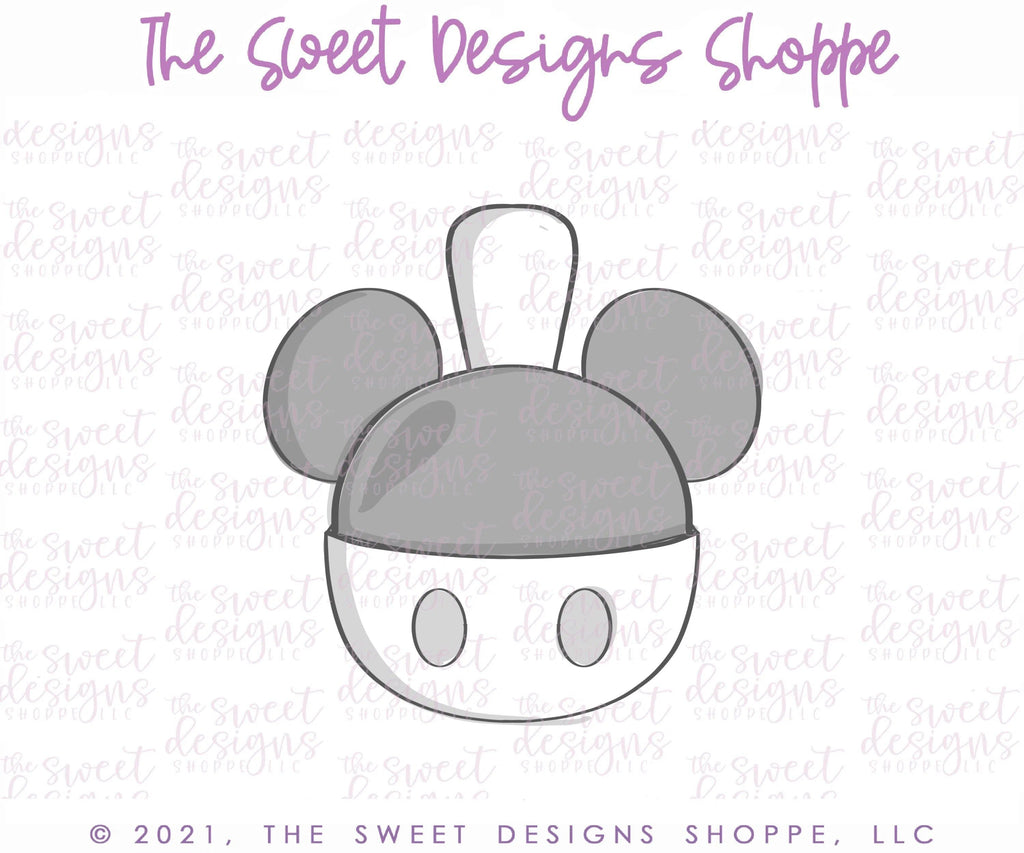 Cookie Cutters - Cakepop Theme Park Snack - Cookie Cutter - The Sweet Designs Shoppe - TSDS - - ALL,Birthday,Cookie Cutter,Food,Food and Beverage,Food beverages,kids,Kids / Fantasy,mouse,Promocode,STL,summer,Sweet,Sweets,Theme Park,Travel
