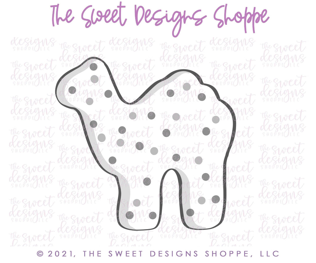 Cookie Cutters - Camel Frosted Cracker- Cookie Cutter - The Sweet Designs Shoppe - TSDS - - ALL,animal,Animals,Cookie Cutter,cracker,Frosted Cracker,party,party animal collection,party animals,Promocode,wild