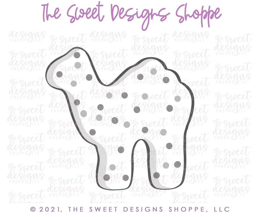 Cookie Cutters - Camel Frosted Cracker- Cookie Cutter - The Sweet Designs Shoppe - - ALL, animal, Cookie Cutter, cracker, Frosted Cracker, party, party animal collection, party animals, Promocode, wild